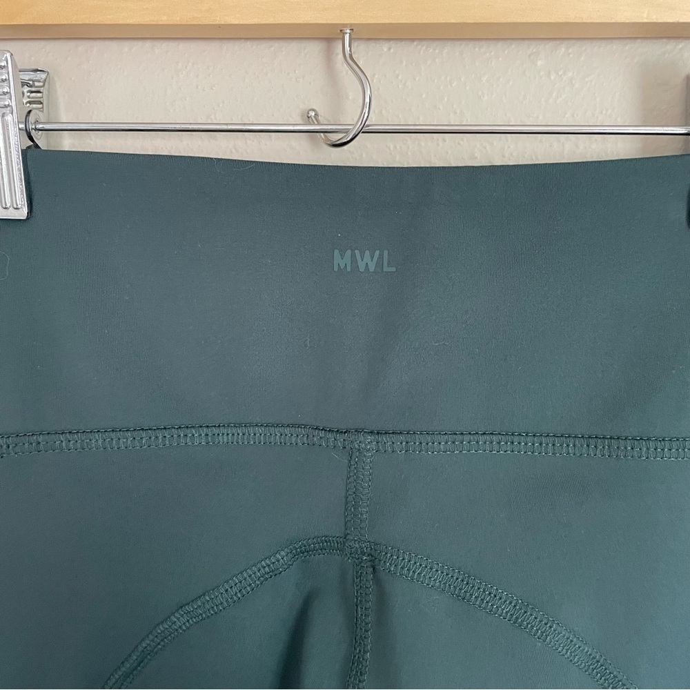 Madewell MWL Flex High Rise Leggings in Dark Palm - Picture 3 of 7